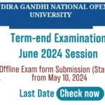 IGNOU TEE June 2024